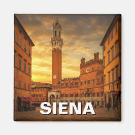 Siena Italië Reizen Magneet