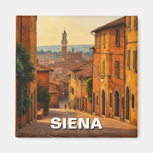 Siena Italië Reizen Magneet