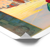 Siena Italië — vintage Poster (Hoek)