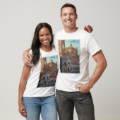 Siena - Palazzo Pubblico Morning T-shirt (Unisex)