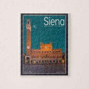 Siena - Palazzo Pubblico Night Legpuzzel