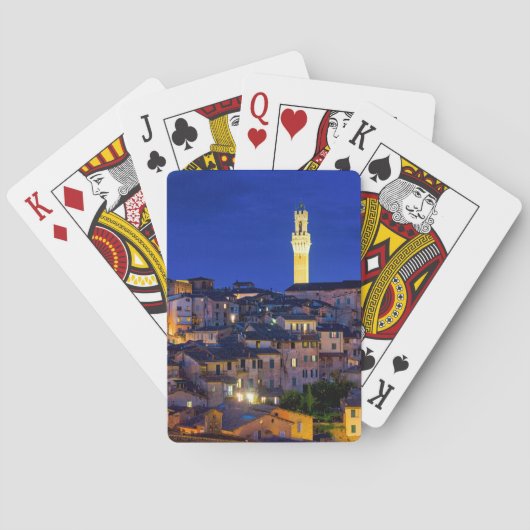 Siena Pokerkaarten (Achterkant)