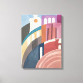 Siena | Sophie Taeuber-Arp | Canvas Afdruk (Voorkant)