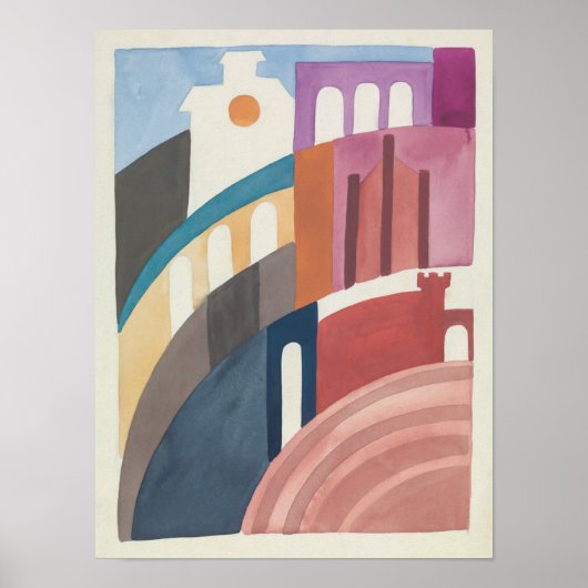 Siena | Sophie Taeuber-Arp | POSTER (Voorkant)