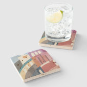 Siena | Sophie Taeuber-Arp | Stenen Onderzetter (Zijkant)