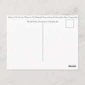 Siena Tuscany Italië Briefkaart (Achterkant)