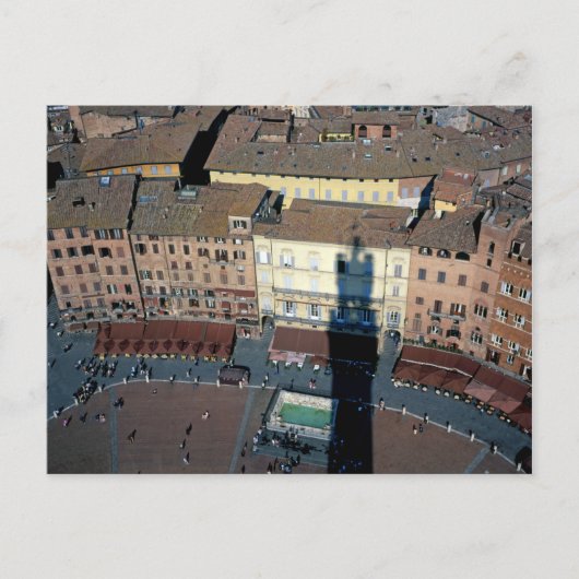 Siena Tuscany Italië Briefkaart (Voorkant)