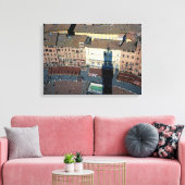 Siena Tuscany Italië Canvas Afdruk (Insitu (Woonkamer))