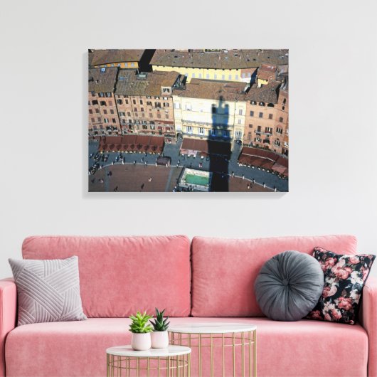 Siena Tuscany Italië Canvas Afdruk (Insitu (Woonkamer))