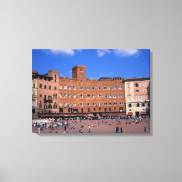Siena Tuscany Italië Canvas Afdruk