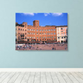 Siena Tuscany Italië Canvas Afdruk (Insitu (Houten vloer))