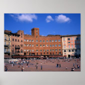 Siena Tuscany Italië Poster (Voorkant)