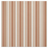 Sienna and Light Yellow Pattern of Stripes Stof (Swatch)