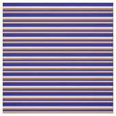 Sienna, Beige & Blue Lines/Stripes Pattern Stof (Swatch)
