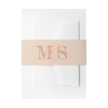 Sienna Beige Monogram bruid bruidegom Initialen br