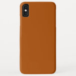 Sienna bruin kleurdecor klaar om aan te passen iPhone XS max hoesje<br><div class="desc">Dit aangepaste stijlvolle product in Sienna brown kleurdecor voor uzelf of als cadeautje om altijd een indruk te maken. Klik op de knop "Aanpassen!" om gereedschappen weer te geven om dit product aan te passen als u een teksteditor en een afbeelding-lader wilt gebruiken. Maak kennis met een geweldig cadeauidee!</div>