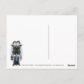 Sienna & Celeste Gothic Dragon Twins Fae Briefkaar Briefkaart (Achterkant)