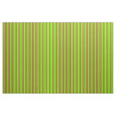 Sienna & Chartreuse Stripes Stof (Fat Quarter)