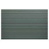 Sienna, Cyan, Beige & Black Pattern of Stripes Stof (Yard (91,4 cm))
