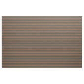 Sienna & Dark Slate Grey Stripes/Lines Pattern Stof (Fat Quarter)