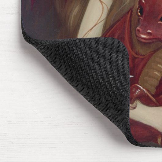 "Sienna Dragonling" Mousepad Muismat (Hoek)