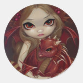 "Sienna Dragonling" Sticker (Voorkant)
