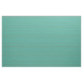 Sienna en Aqua Colored Stripes Pattern Stof (Yard (91,4 cm))