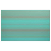 Sienna en Aqua Colored Stripes Pattern Stof (Fat Quarter)