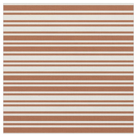 Sienna en Beige Pattern Stof (Close Up)