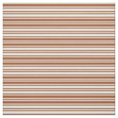 Sienna en Beige Pattern Stof (Swatch)