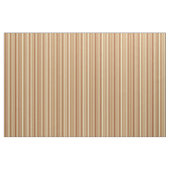 Sienna en Bleek Goldenrod Lined/Striped Pattern Stof (Yard (91,4 cm))