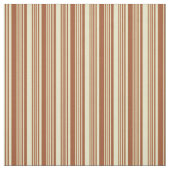 Sienna en Bleek Goldenrod Lined/Striped Pattern Stof (Swatch)