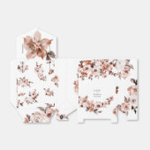 Sienna Floral Bedankdoosjes (Uitgevouwen)