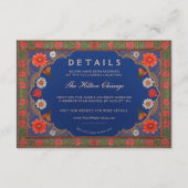 SIENNA I: Kaart voor huwelijksdetails (Voorkant)