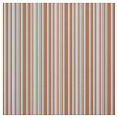 Sienna, Light Grey & Dark Grey Lines Stof (Swatch)