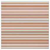 Sienna & Mint Cream Stripes Pattern Stof (Swatch)