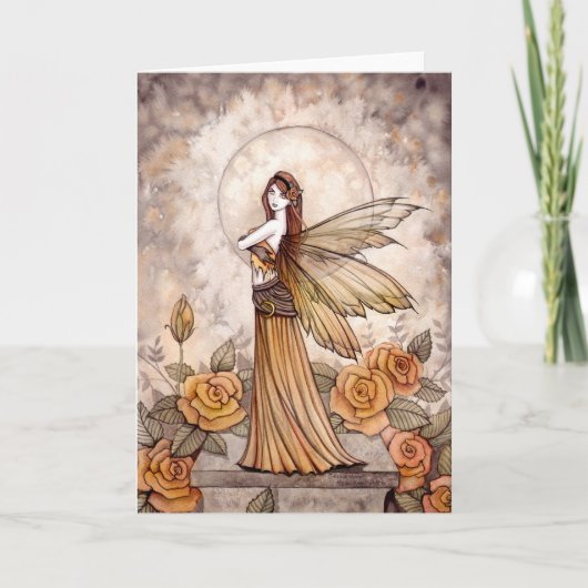 Sienna Rose Fairy Kaart door Molly Harrison (Voorkant)
