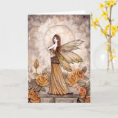 Sienna Rose Fairy Kaart door Molly Harrison (Gele Bloem)