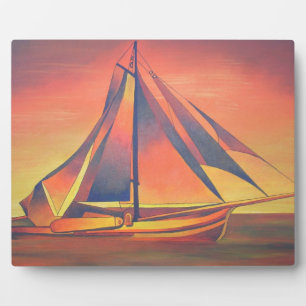 Sienna Sails op Sunset Fotoplaat