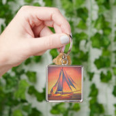 Sienna Sails op Sunset Sleutelhanger (Hand)