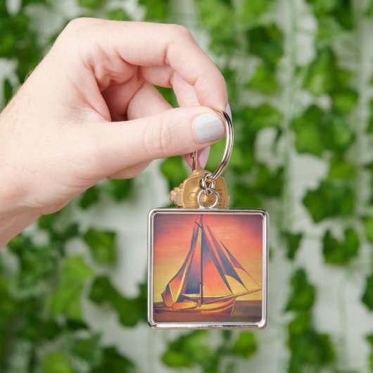 Sienna Sails op Sunset Sleutelhanger (Hand)