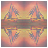 Sienna Sails op Sunset Stof (Swatch)