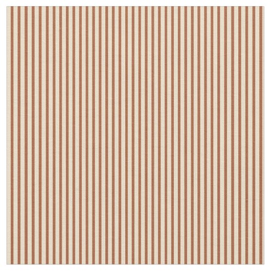 Sienna & Tan Colored Stripes Pattern Stof (Close Up)