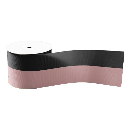 Sier Half En Half Grosgrain Lint (Spoel)