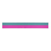 Sier Half En Half Grosgrain Lint (Voorkant)