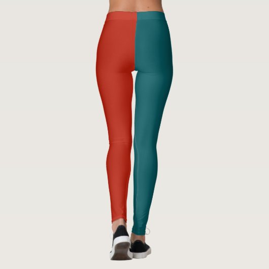 Sier Half En Half Leggings (Achterkant)