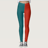 Sier Half En Half Leggings (Voorkant)