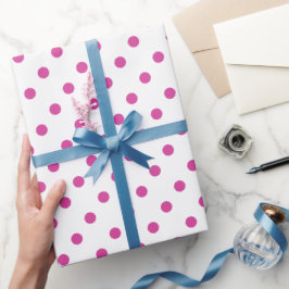 Sier Je Cadeau met Roze Roos Charme Cadeaupapier
