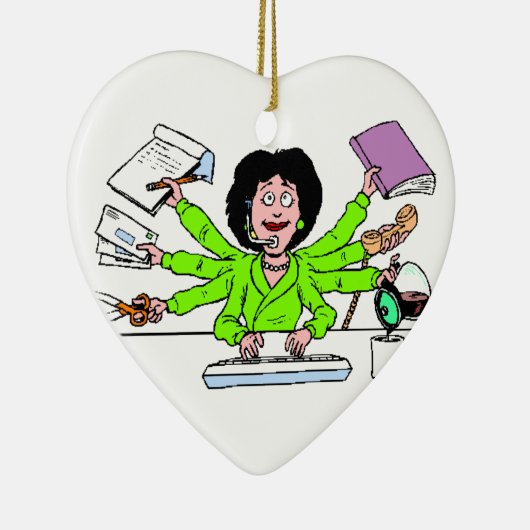 sieraad , beste , minister , kerst keramisch ornament (Rechts)