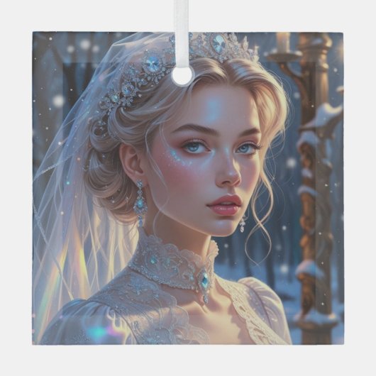 Sieraad Glas Ornament (Voorkant)